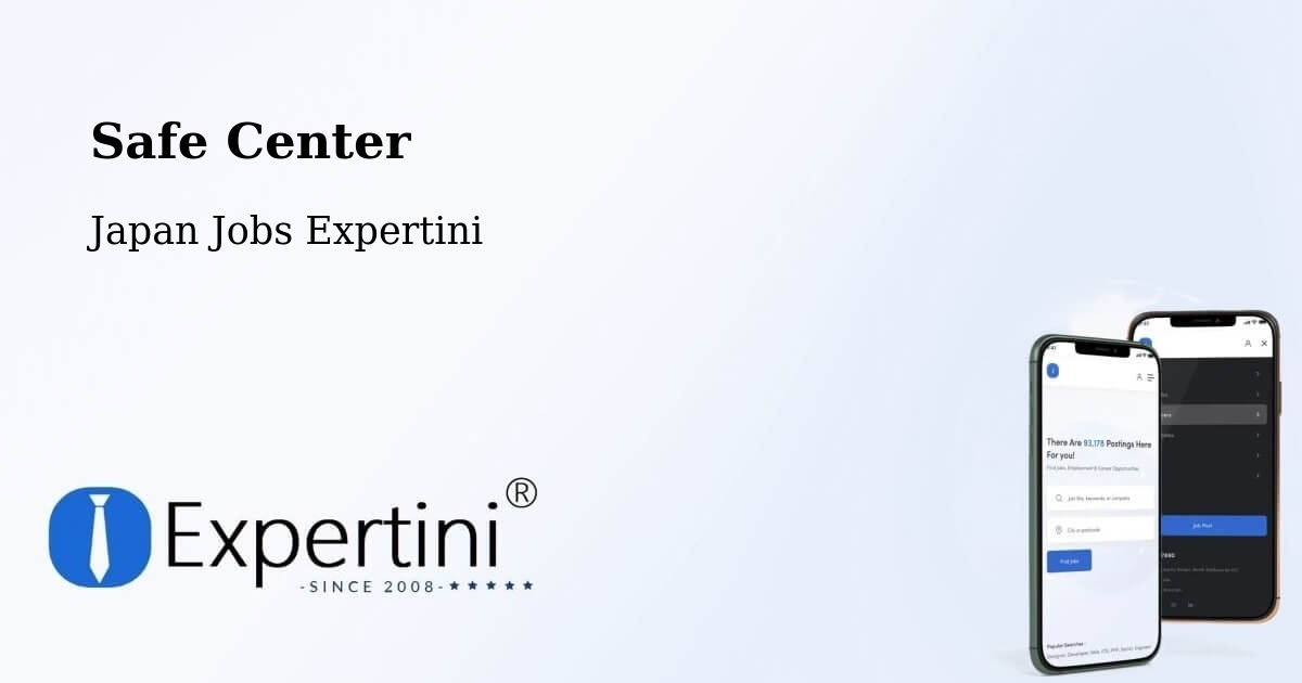 Safety Center – Ōta - Japan Jobs Expertini